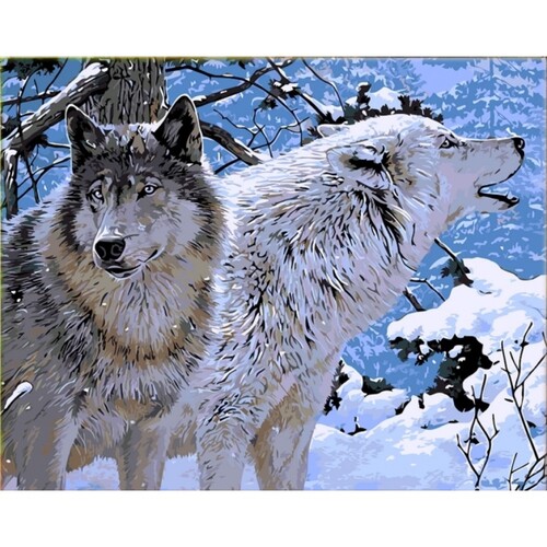 

Картина по номерам Dreamtoys Зимняя стужа 40 x 50 см Dreamtoys BGL-DTS-415