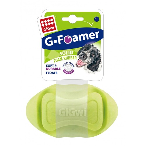 

Игрушка для собак мяч регби BRONZEDOG GIGWI FOAMER 7 x 12 см Bronzedog BGL-BND-2508