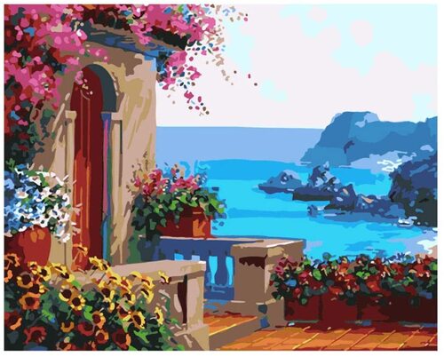 

Картина по номерам Dreamtoys Скалистый берег 40 x 50 см Dreamtoys BGL-DTS-500