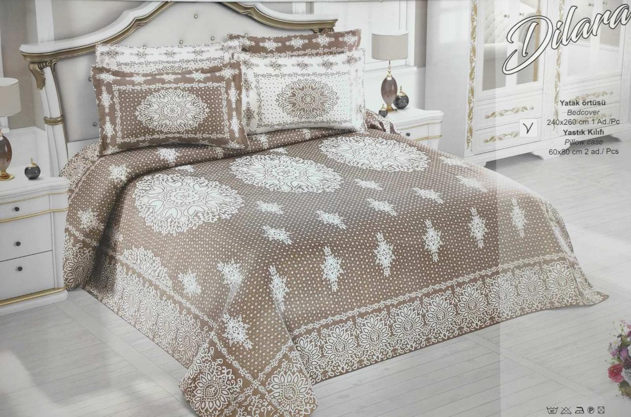 

Покрывало My Bed Жакард 240x260 с наволочками Dilara