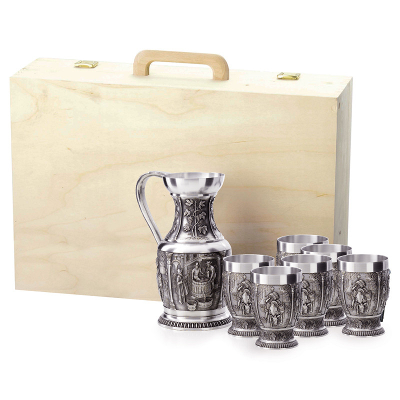 

Набор для вина Artina SKS «Weinlese», h-9,5 cм, 200 мл, h-19 cм, 750 мл