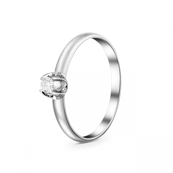 

Золота каблучка з діамантом - к1323