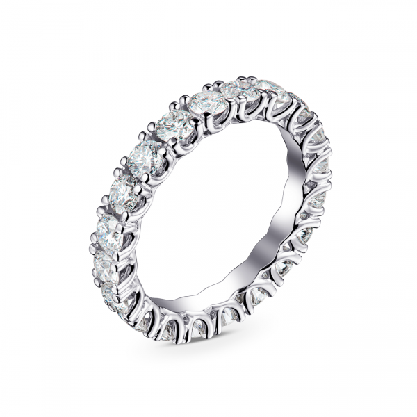 

Золота каблучка з діамантами - к100126