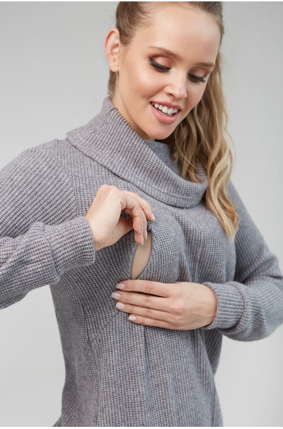 

Кофта Тепла Dianora S Сірий 2102 1215