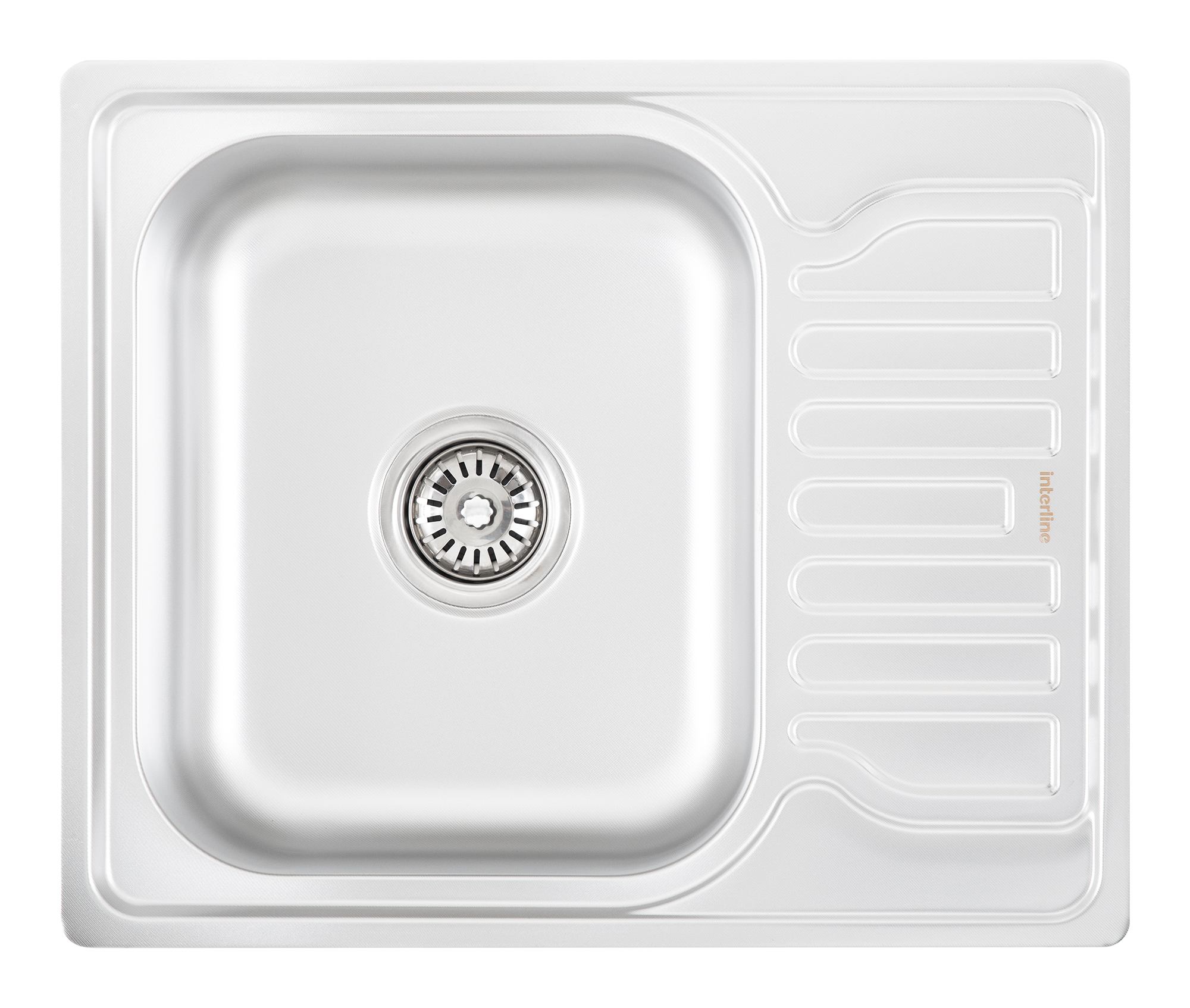 

Кухонная мойка Interline POLO microdecor Нержавеющая сталь