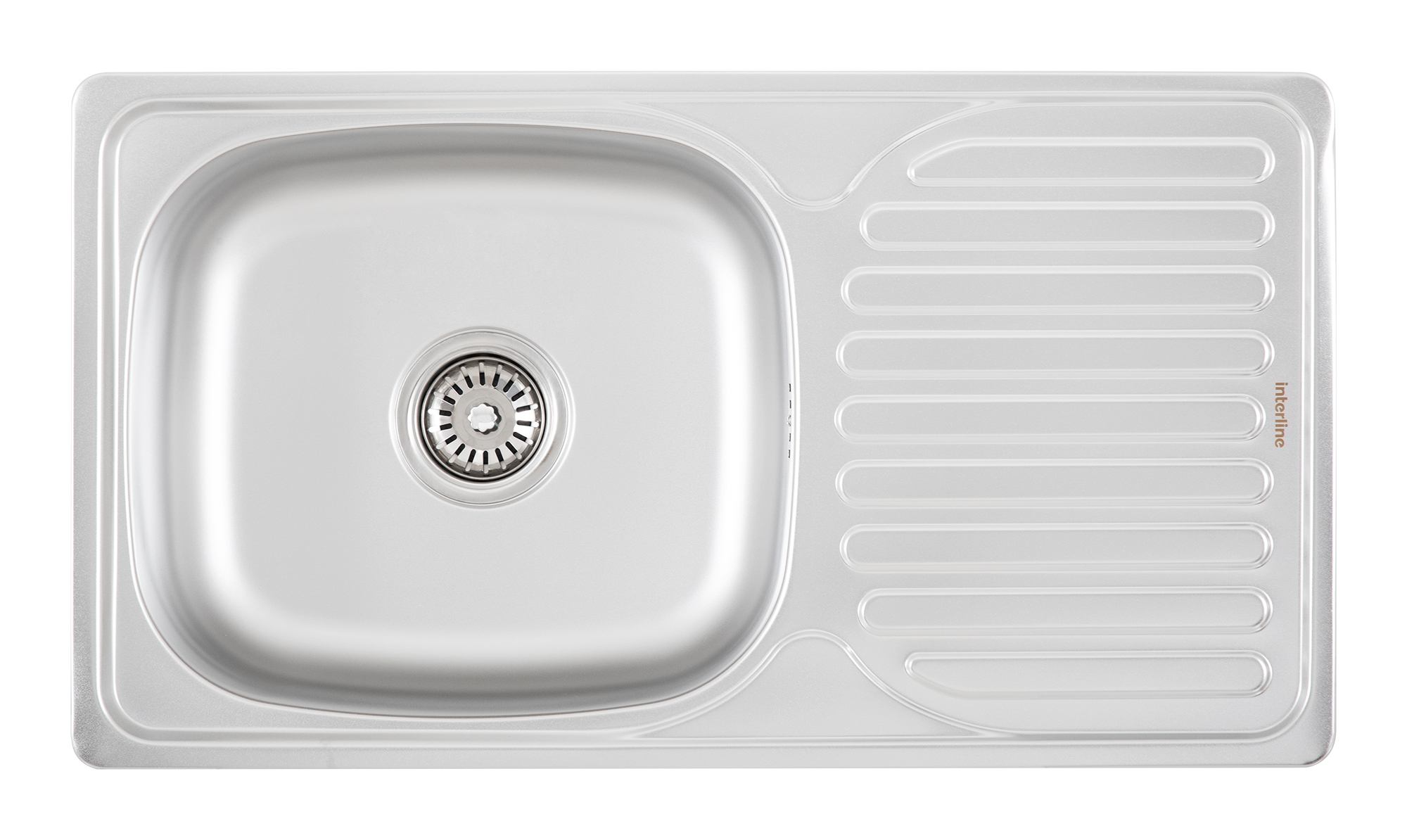 

Кухонная мойка Interline VEGA SLIM sateen Нержавеющая сталь