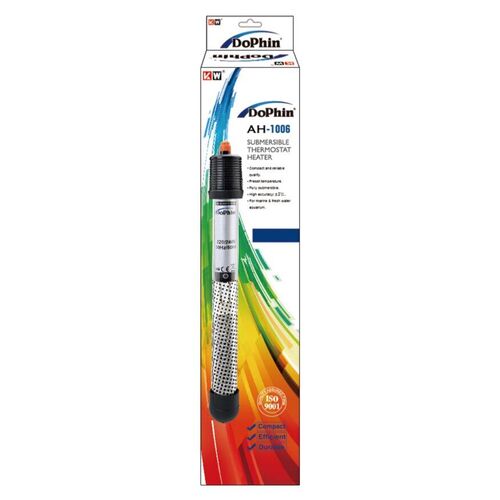 

Обогреватель для аквариума KW Zone Dophin AH-1006 100 Вт BGL-KZ-43