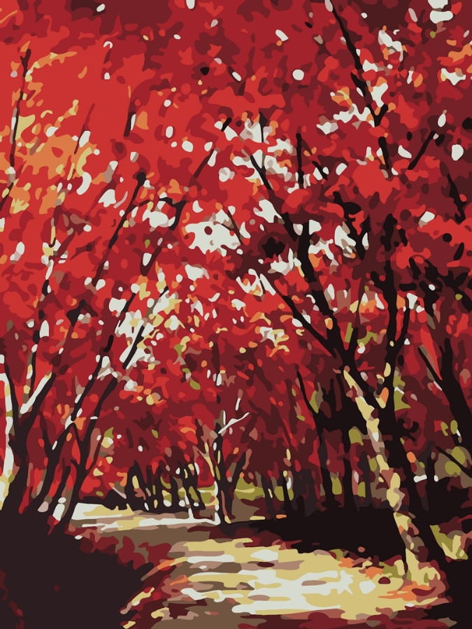 

Картина по номерам Art Craft Дыхание осени 10508-AC