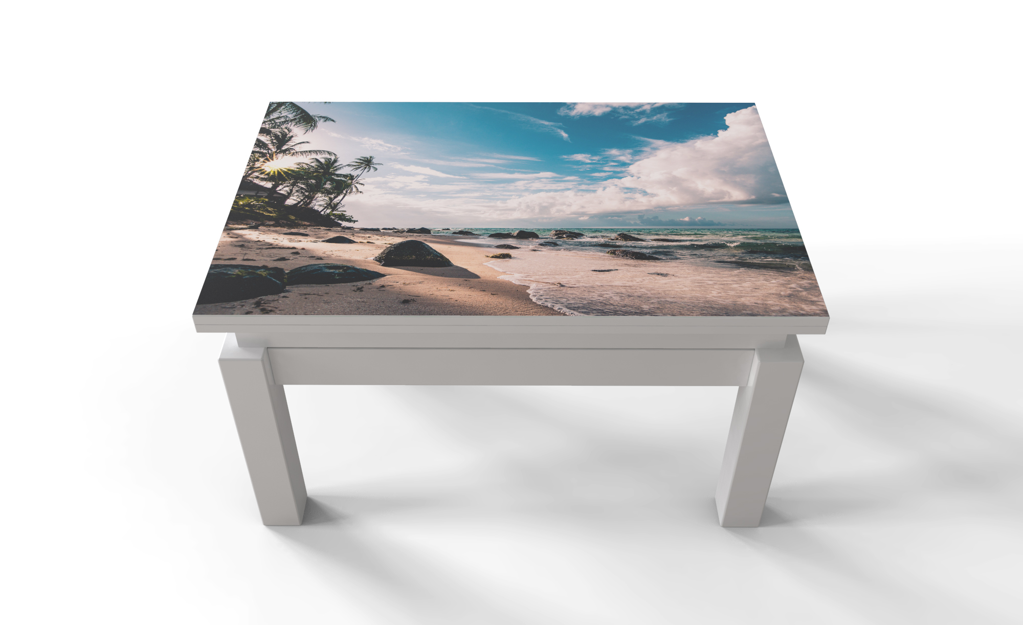 

Стол-трансформер B-Fly PRINT 5 Art In Head 900x550x600 белый