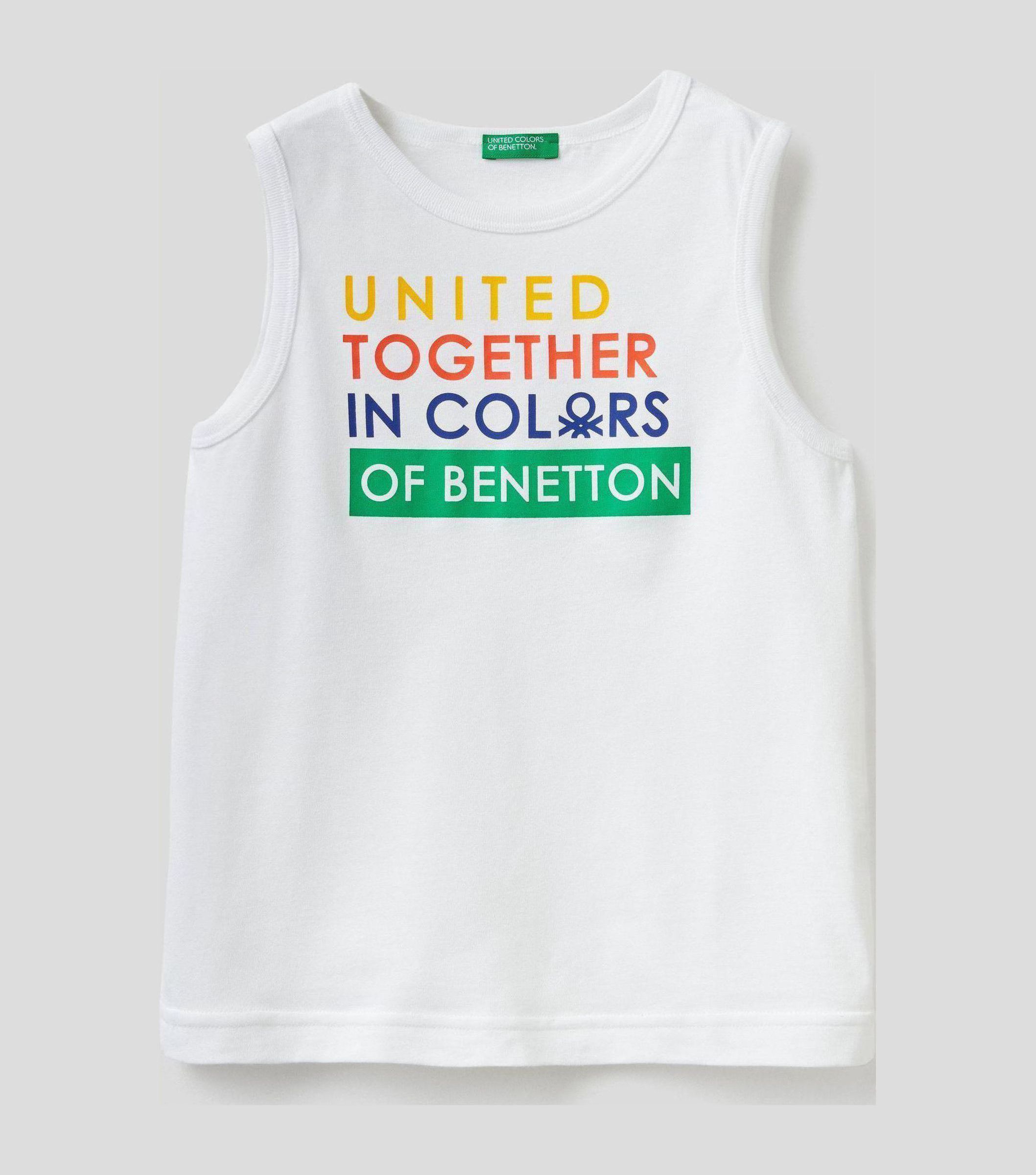 

Майка United Colors of Benetton 3I1XC8308.G-101 XS 110 см (8300898326124)