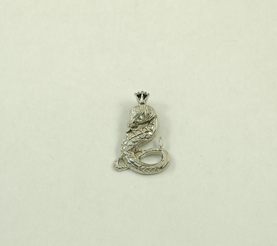 

Кулон змея Maxi Silver 8679