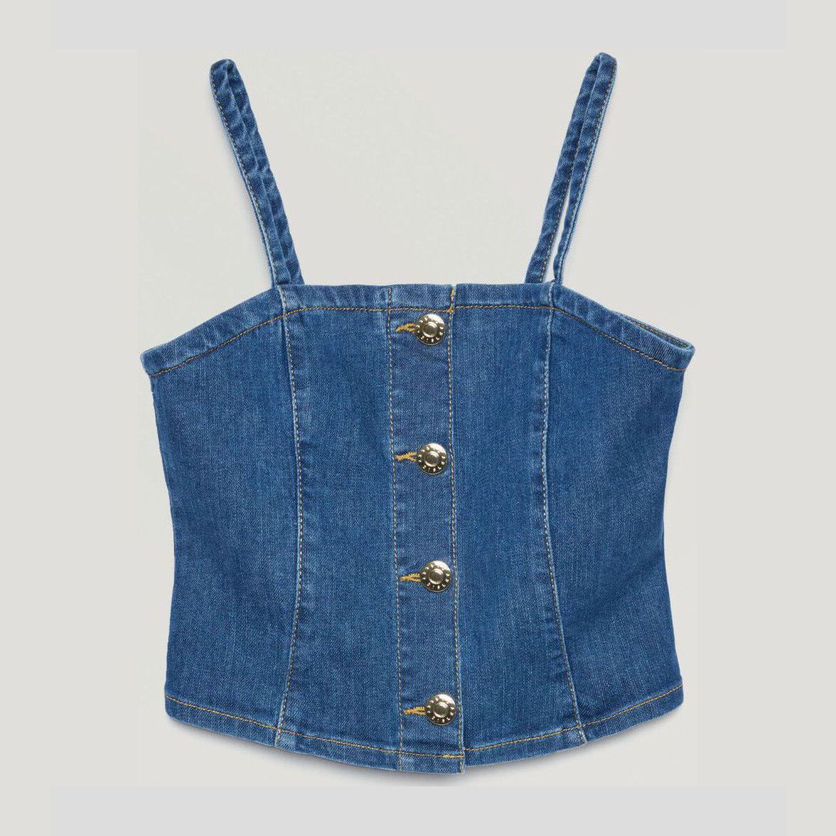 

Топ джинсовый United Colors of Benetton 5S0Q5T0F2.G-901 L 140 см