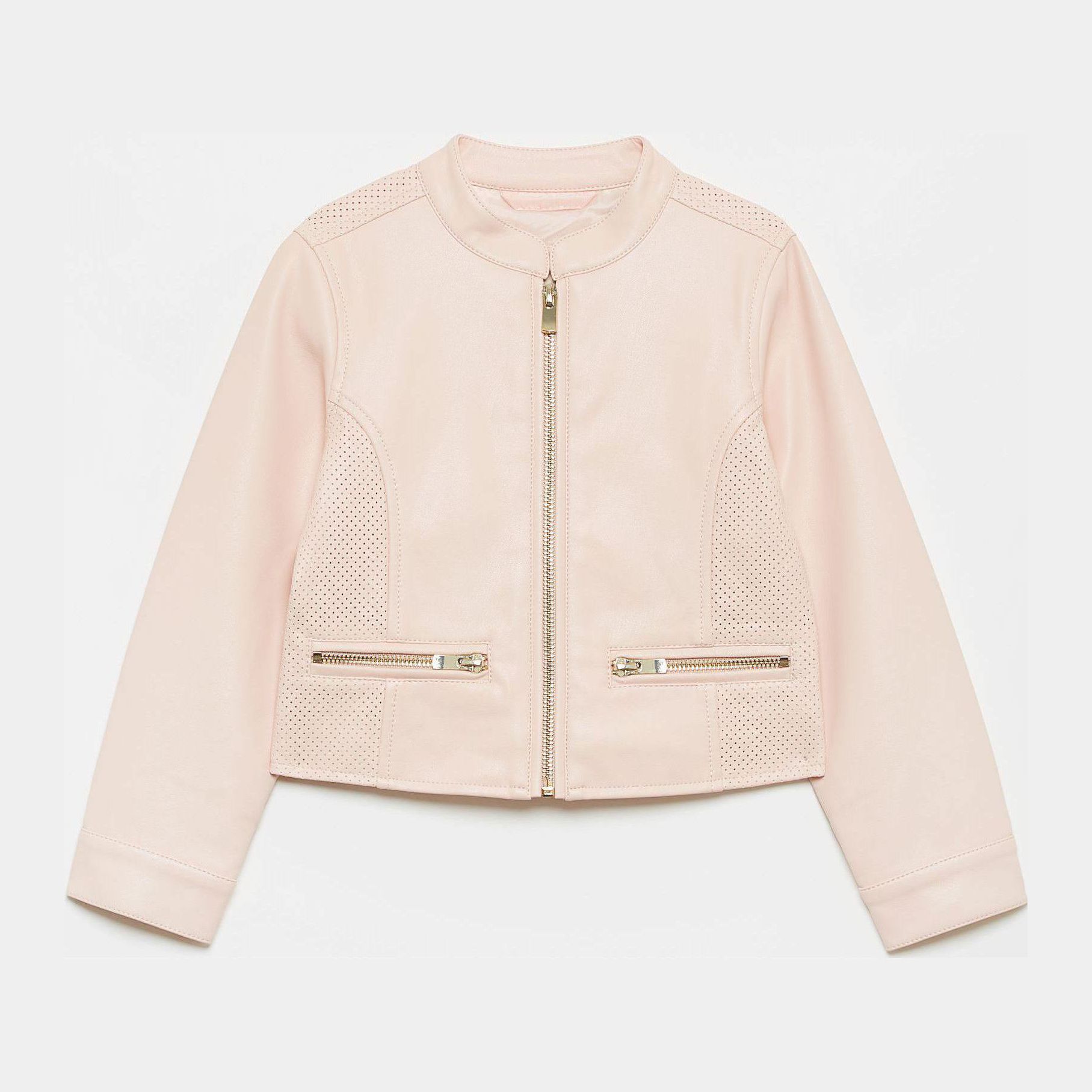 

Куртка из искусственной кожи OVS 1107793 104 см Pink