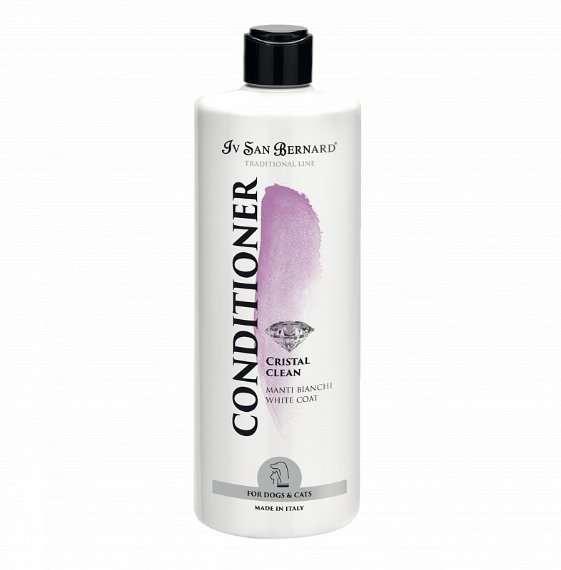 

Кондиционер для устранения желтизны шерсти Iv San Bernard TRADITIONAL Cristal Clean Conditioner 500 мл