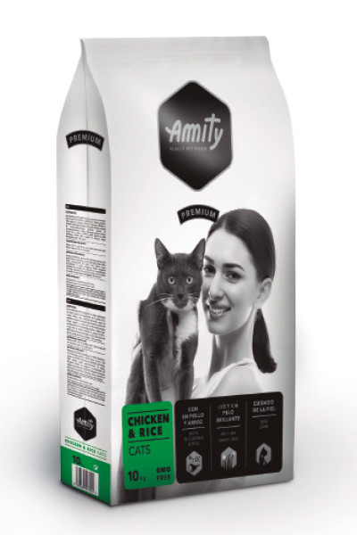 

Сухой корм для котов с курицей и рисом AMITY Chicken