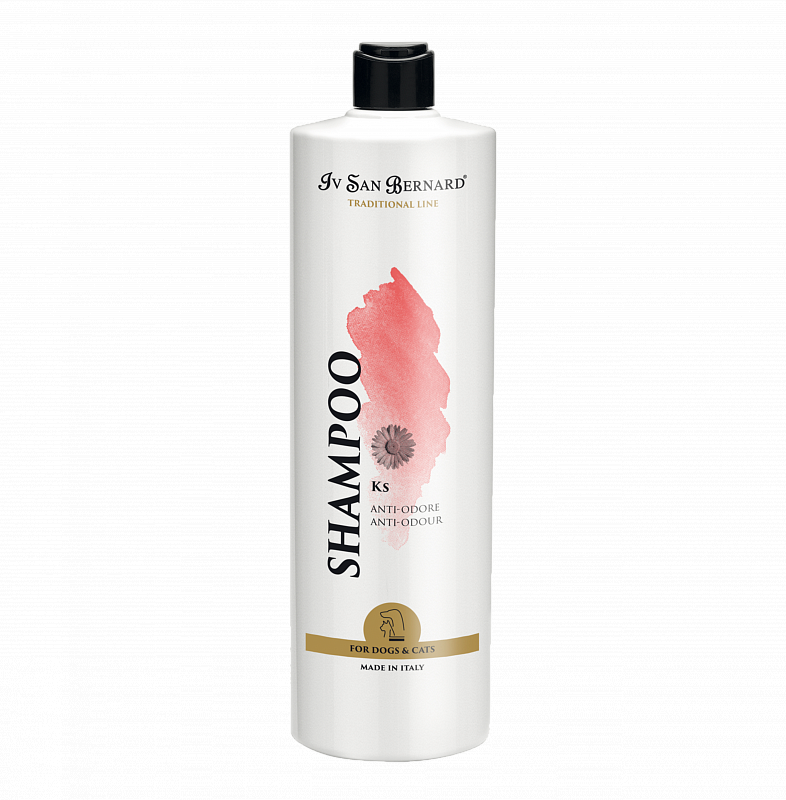 

Шампунь для устранения неприятного запаха животных KS Iv San Bernard TRADITIONAL KS Antismell 1 л