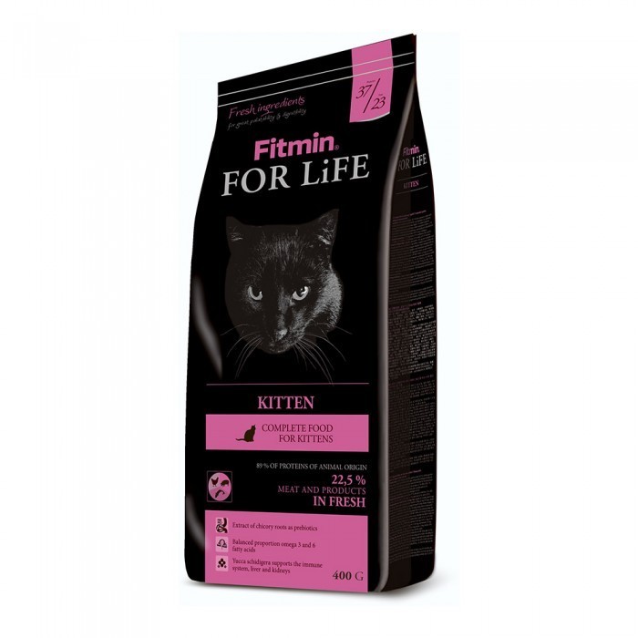 

Сухой корм для котят, беременных и кормящих кошек Fitmin For Life Kitten 0,4 кг