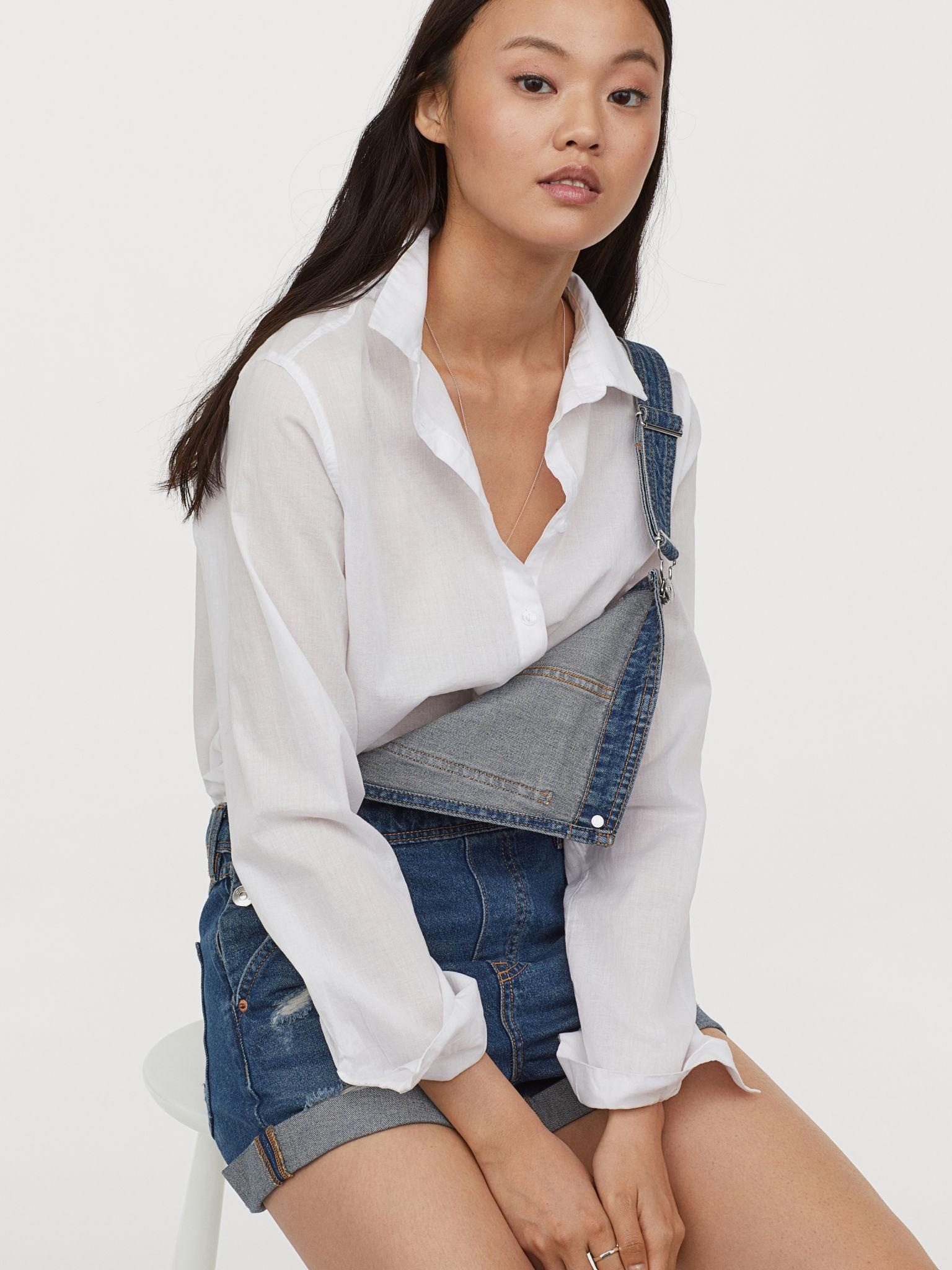 

Рубашка H&M 6975649-ACTS 36 Белая