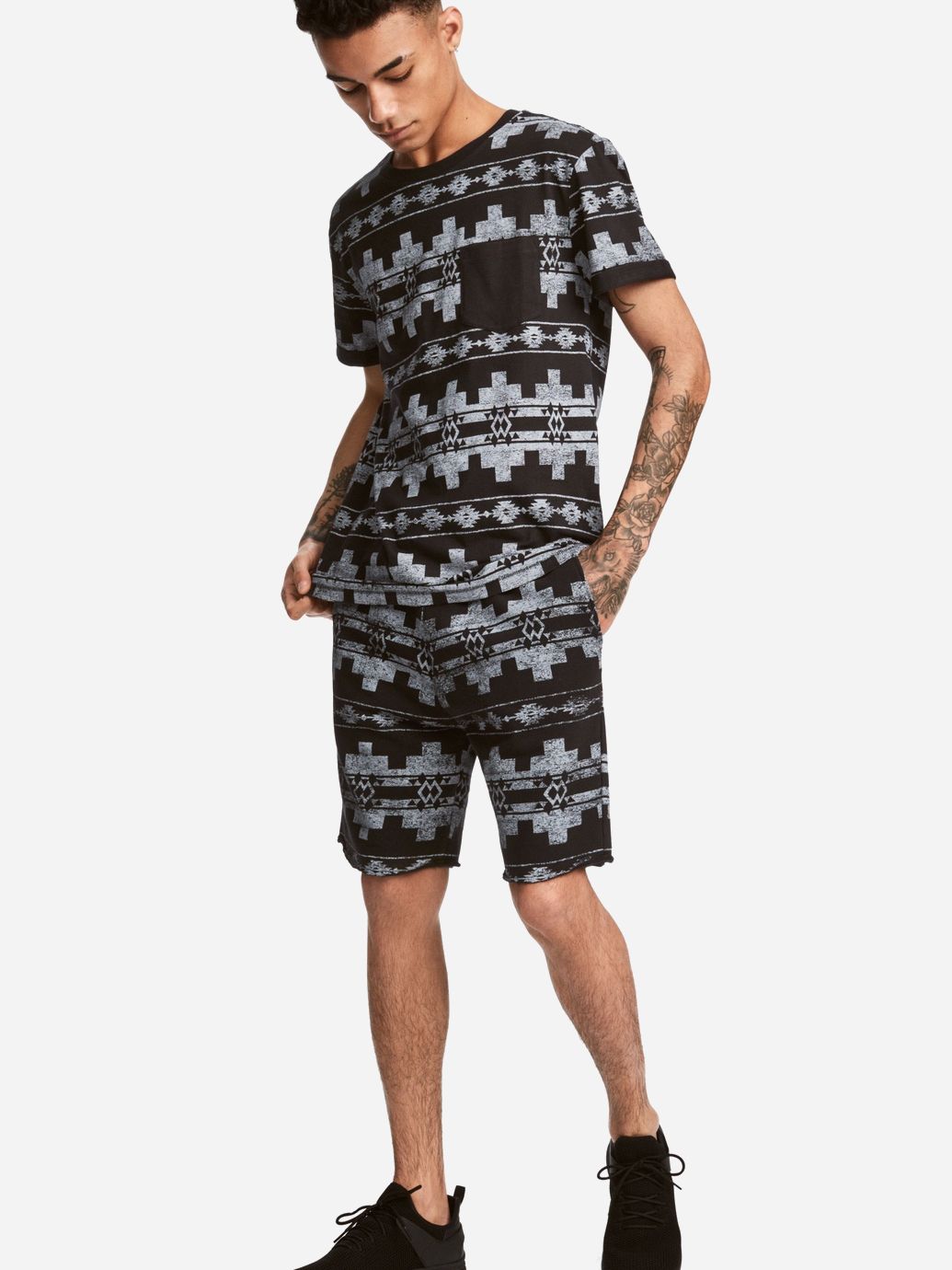 

Шорты H&M 0456032  Черные, Шорты H&M 0456032 S Черные