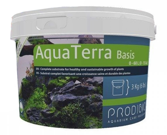 

Питательный грунт для аквариумов с растениями Prodibio AquaTerra Basis 3 кг