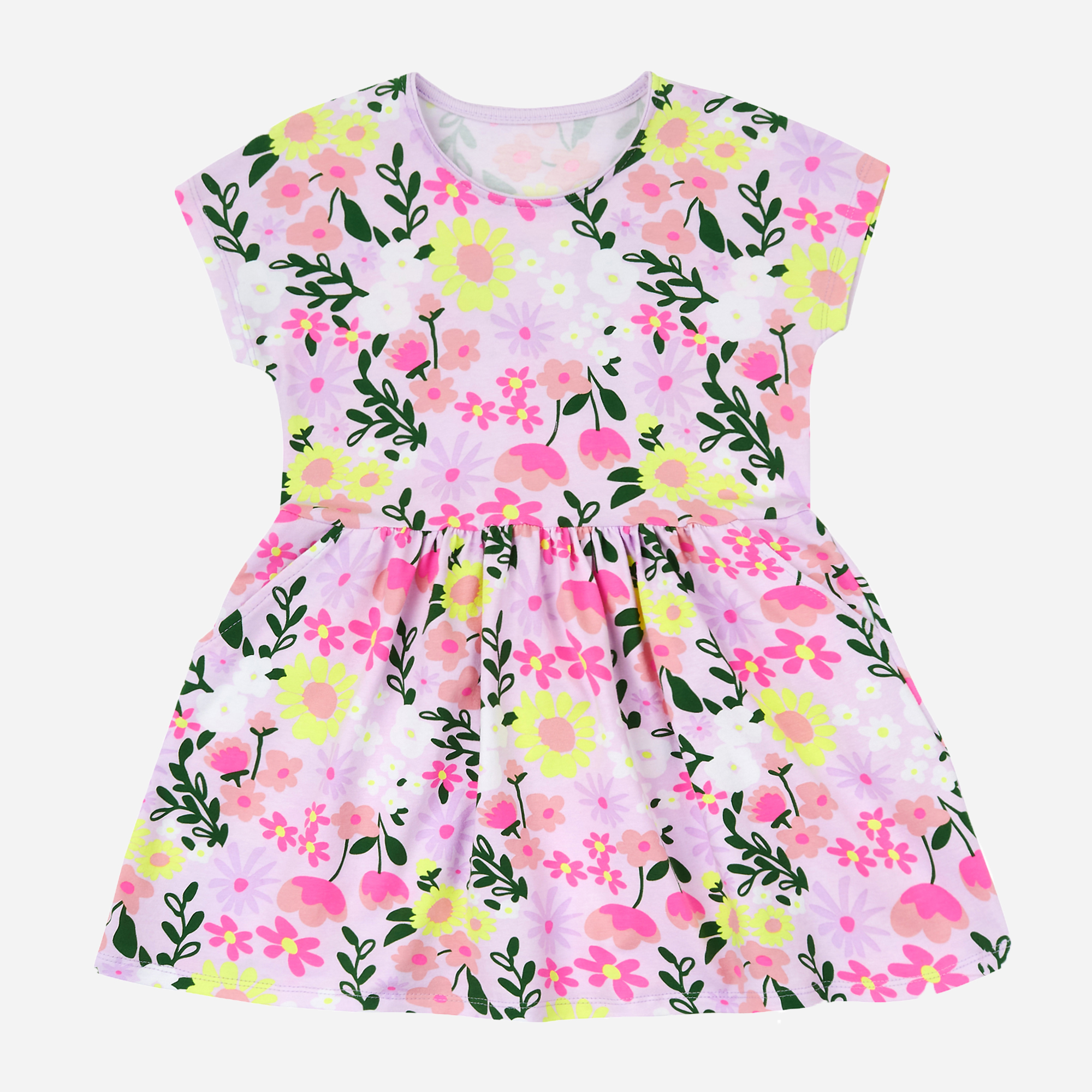 Акция на Дитяча літня сукня для дівчинки UA16 15СК124 2-294 128 см Бузкова от Rozetka