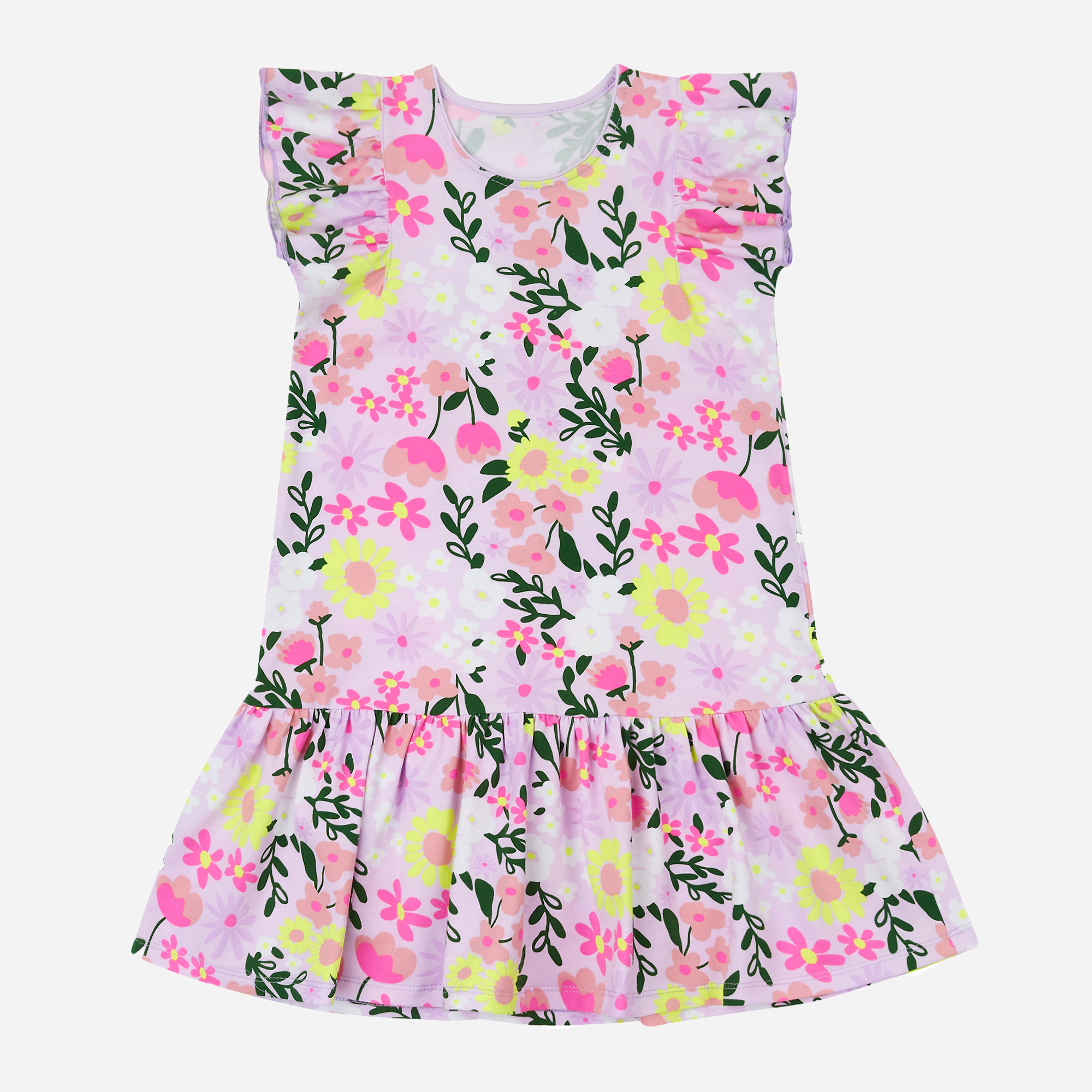 Акція на Дитяча літня сукня для дівчинки UA16 15СК125 2-294 110 см Бузкова від Rozetka