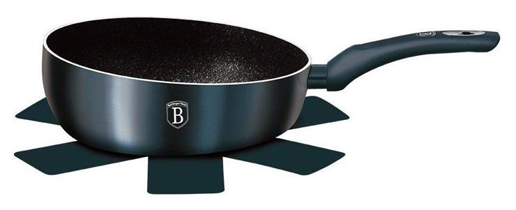 

Сковорода Berlinger Haus Aquamarine Edition «Шеф Повар» 26см с мраморной крошкой Berlinger Haus BH-1881