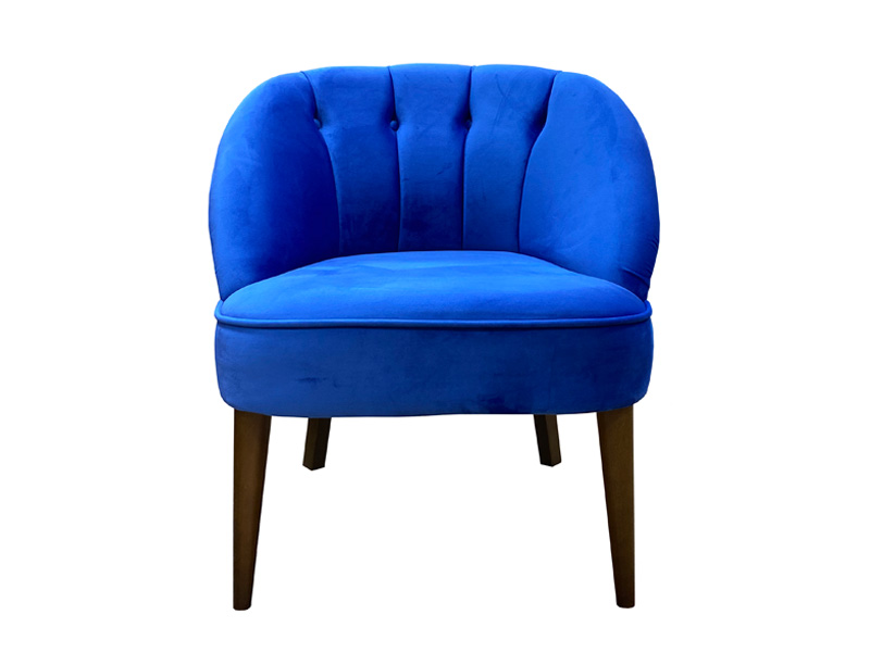 

Мягкое кресло нераскладное для офиса 4-LINES COMFORT Blue