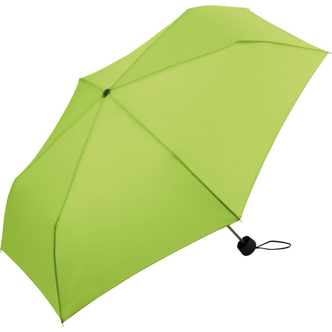 

Зонт складной Mini umbrella FARE®-AluMini-Lite полный автомат, цвет лайм