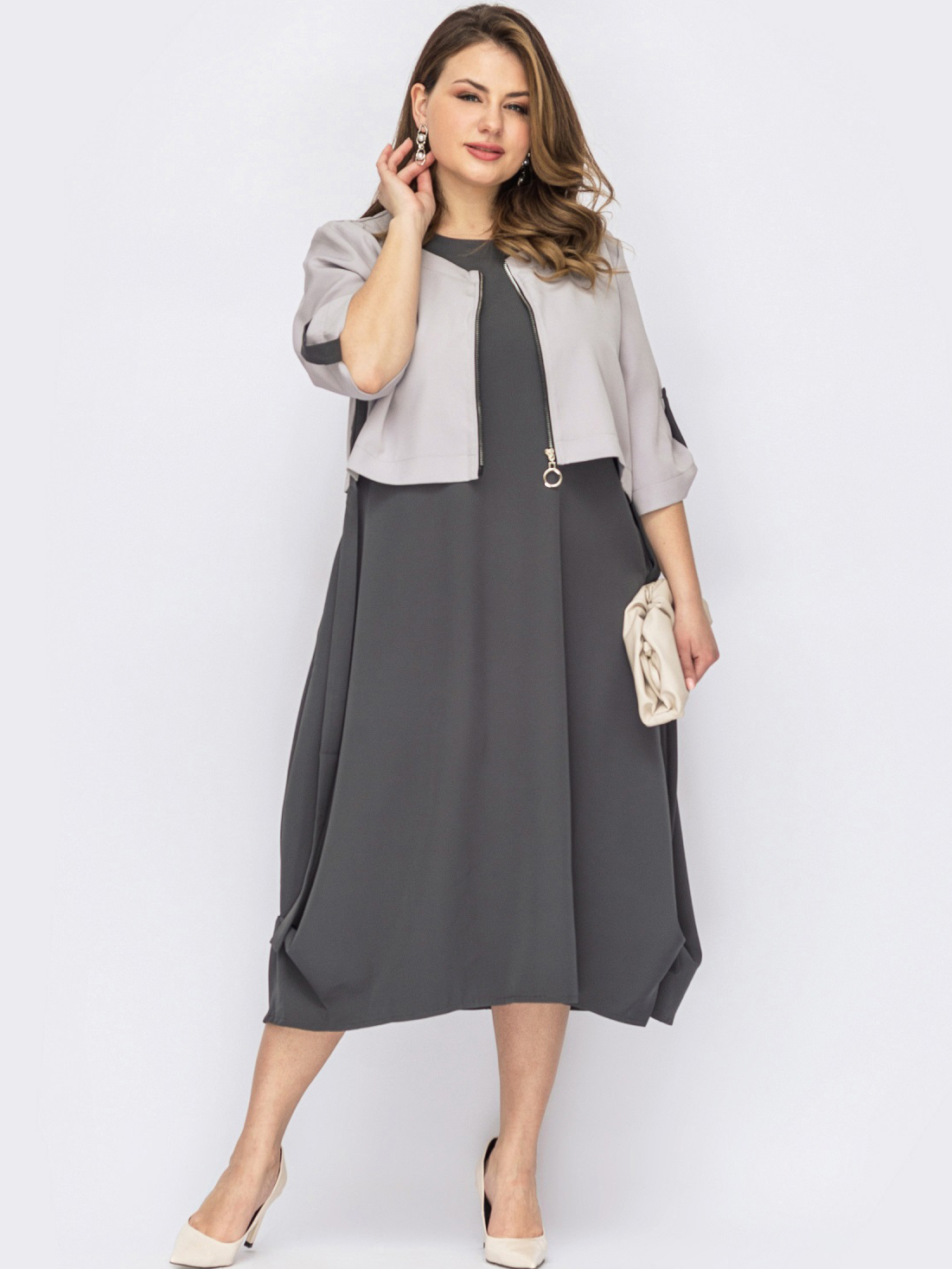 

Костюм Dressa 53724 58-60 Графитовый