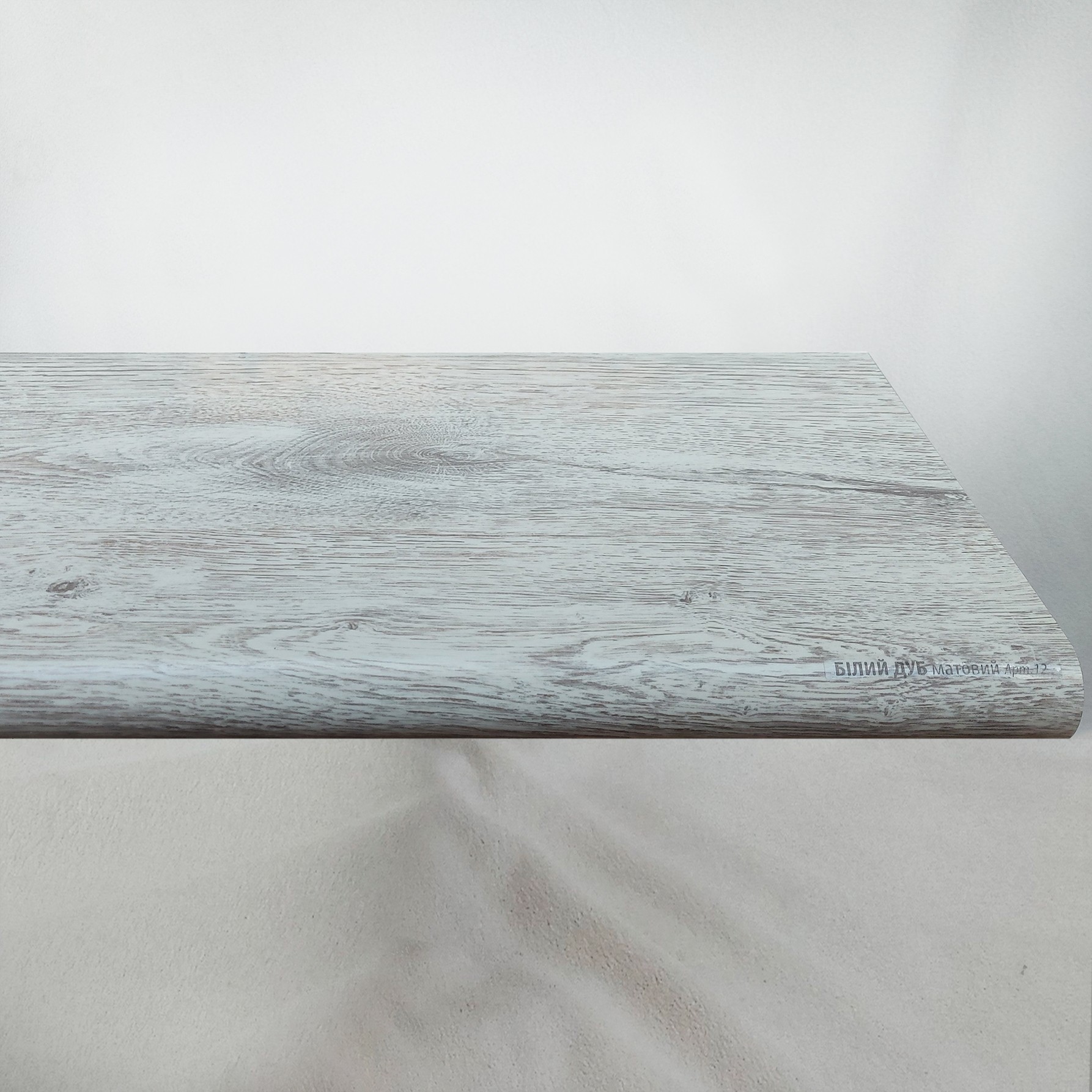 

Подоконник PLASTOLIT белый дуб матовый 500х1000 2 капиноса