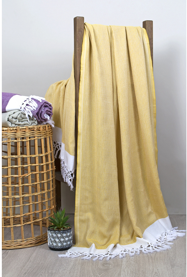 

Полотенце пляжное Buldans Mercan sari 100x180 (svt-2000022224734)