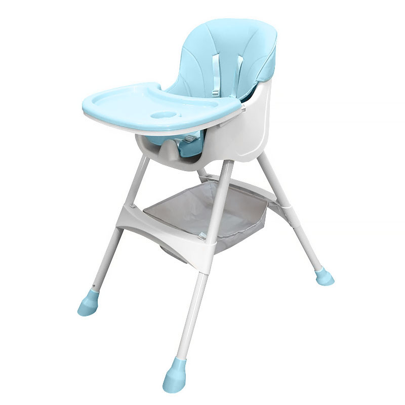 

Детский стульчик для кормления Bestbaby BS-508 Blue домашний складной сиденье для малышей