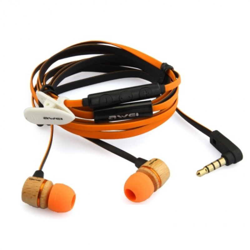 

Наушники гарнитура вакуумные Awei ES16Hi Orange