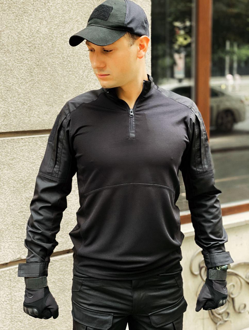 

Рубашка Боец UBACS тактическая Black XXL