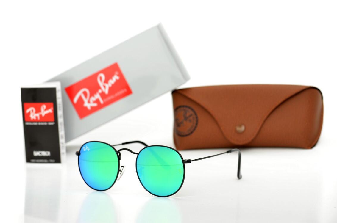 

Солнцезащитные очки Ray Ban (Круглые) 3447green-b