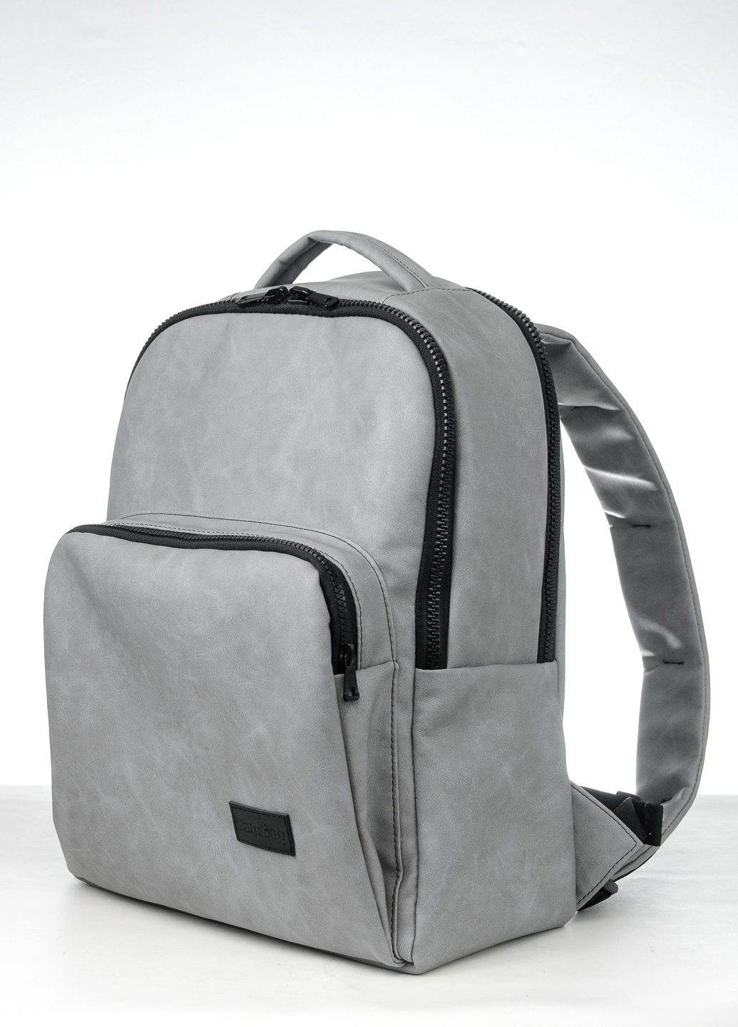 

Рюкзак унісекс Sambag Zard QST світло-сірий нубук