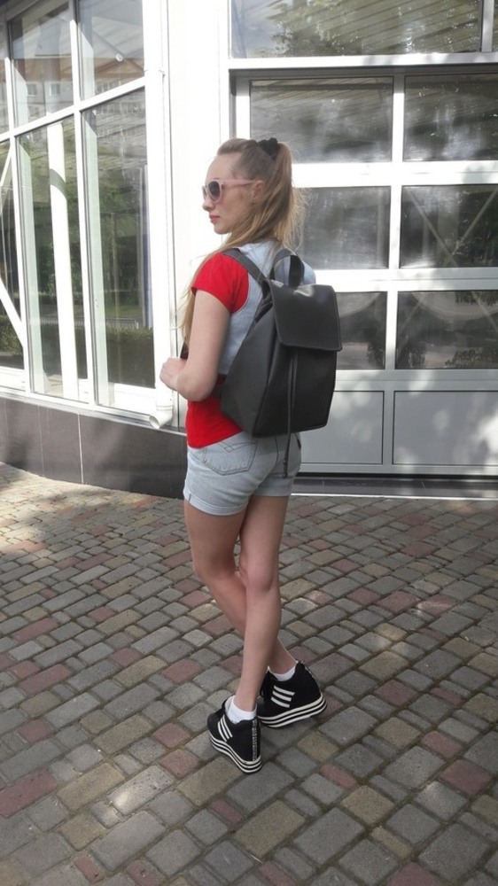 

Жіночий рюкзак Sambag Loft BA графітовий