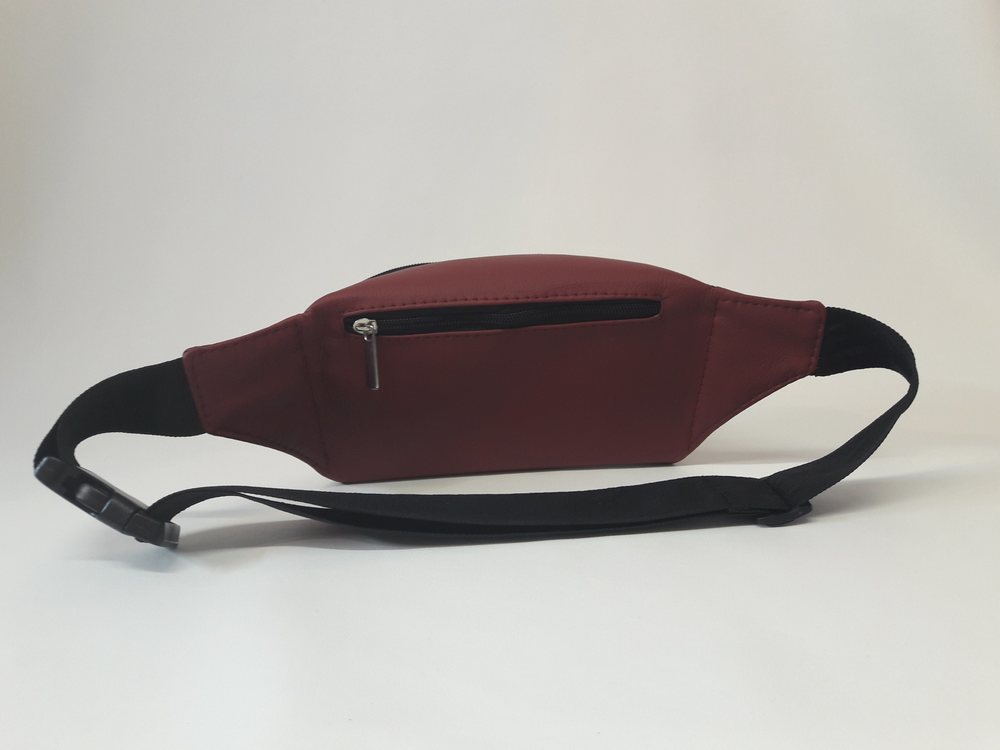 

Сумка на пояс бананка Sambag Tirso MB бордо