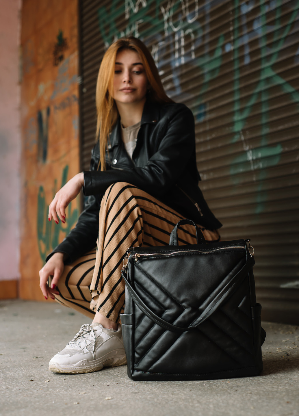

Рюкзак Trinity 0SS black, Sambag