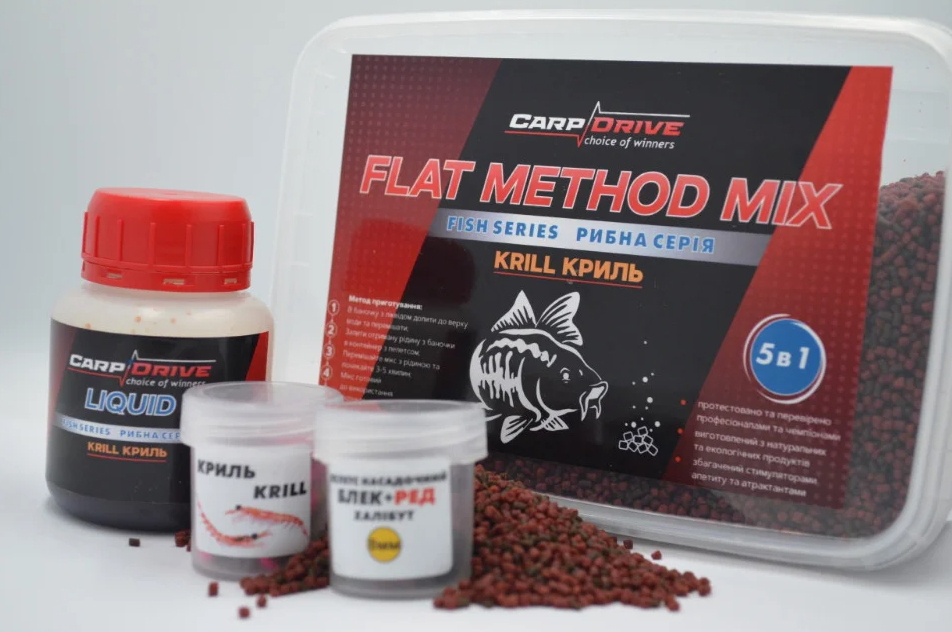 

Методный пеллетс Krill (Криль) Carp Drive 5 в 1