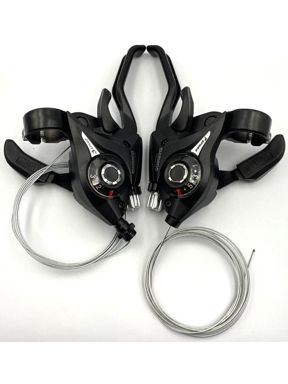 

Моноблоки Shimano ST-EF51, манетки на велосипед