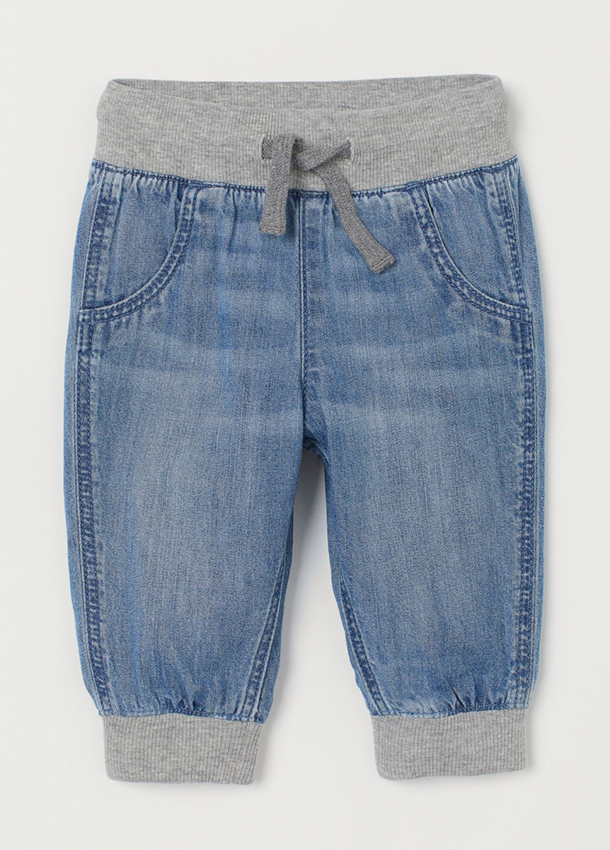 

Джинсы для мальчика H&M 0834439 98 СМ Голубой 64513
