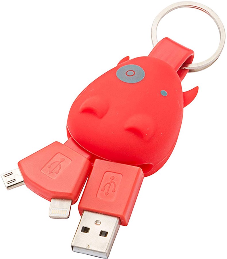 

Брелок-зарядка Munkees Smart Charger Red (3700-RD)