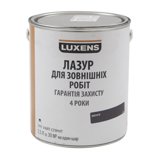 

Лазур алкідна Luxens венге 2,5 л 11709502