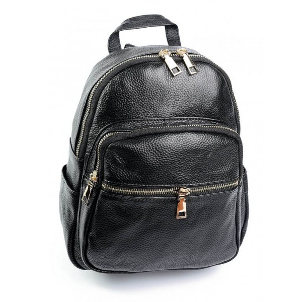 

Женский кожаный рюкзак Parse 172 Black
