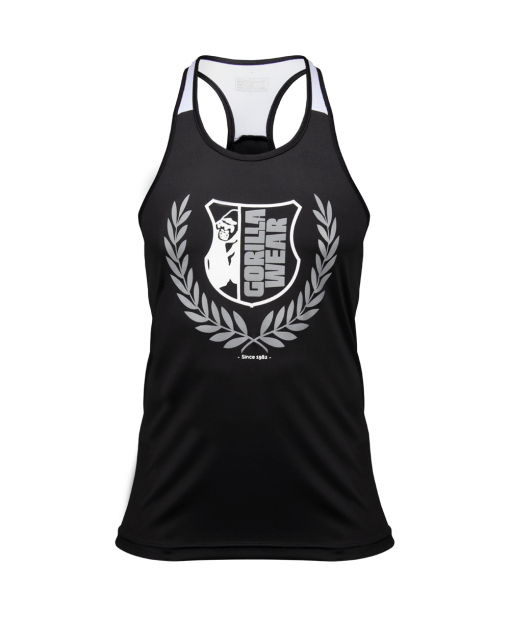

Майка Gorilla Wear Lexington Tank Top  Черная/Белая, Майка Gorilla Wear Lexington Tank Top 3XL Черная/Белая