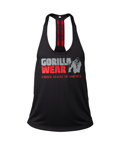 

Майка Gorilla Wear Nashville Tank Top  Черно-красная, Майка Gorilla Wear Nashville Tank Top S Черно-красная