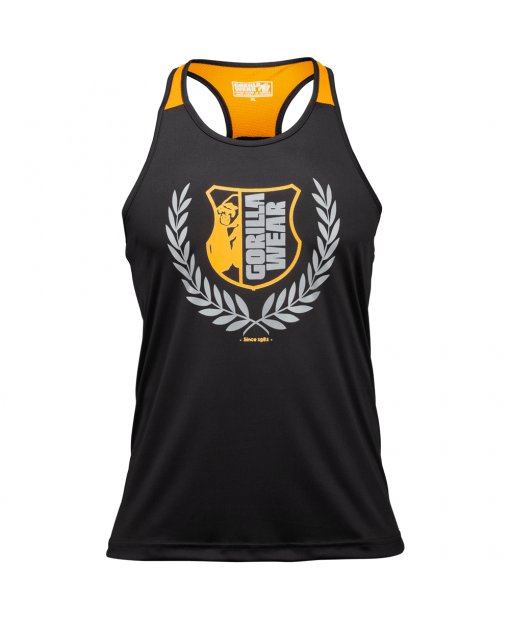 

Майка Gorilla Wear Lexington Tank Top  Черная/Неон-оранжевая, Майка Gorilla Wear Lexington Tank Top M Черная/Неон-оранжевая