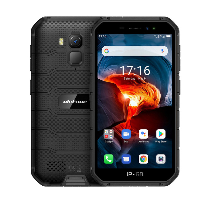 

Мобільний телефон UleFone Armor X7 Pro black 4/32gb IP68 5" NFC 4000mAh